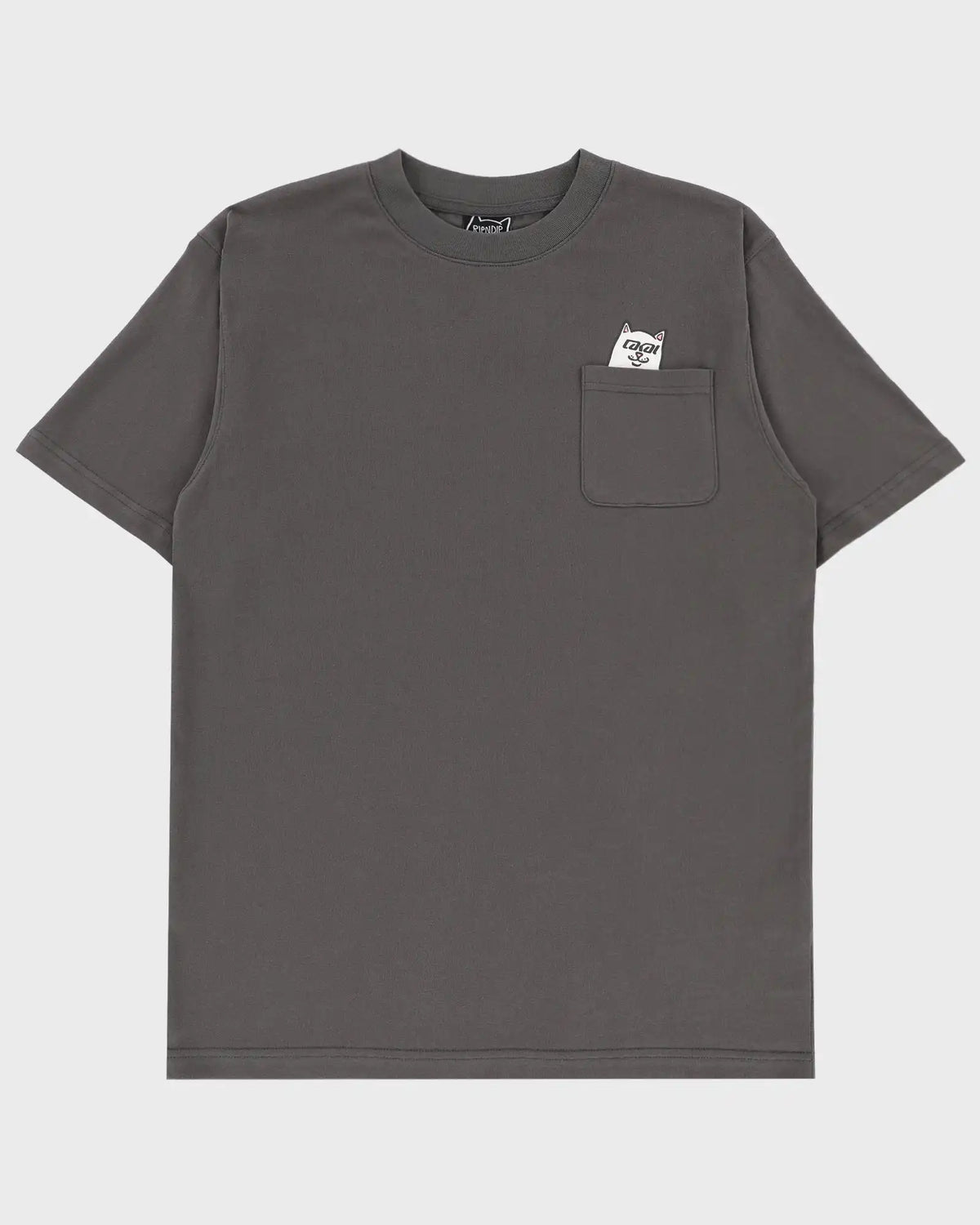 LAKAI X RIPNDIP Lord Nerm Pocket SS Tee - Dark Grey