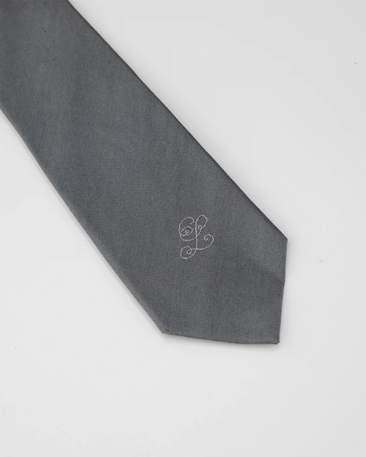 Jacquard Necktie - Cool Grey