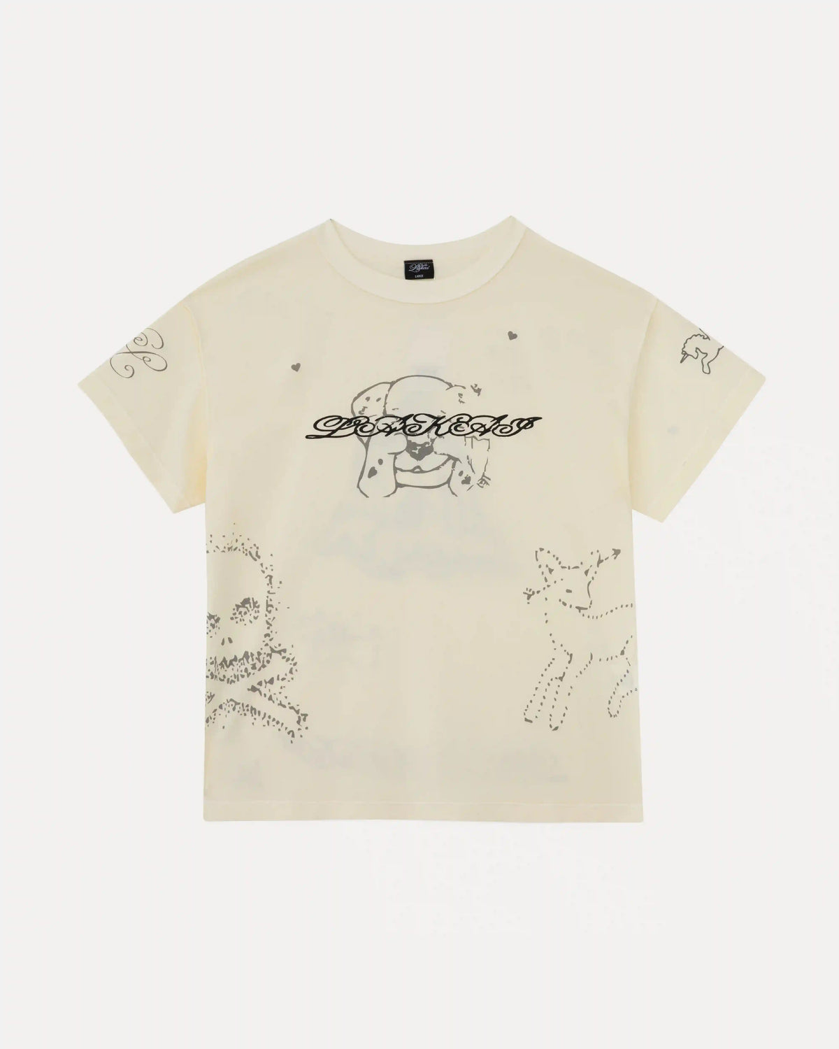 Inside Out Lounge Tee - Natural Slub