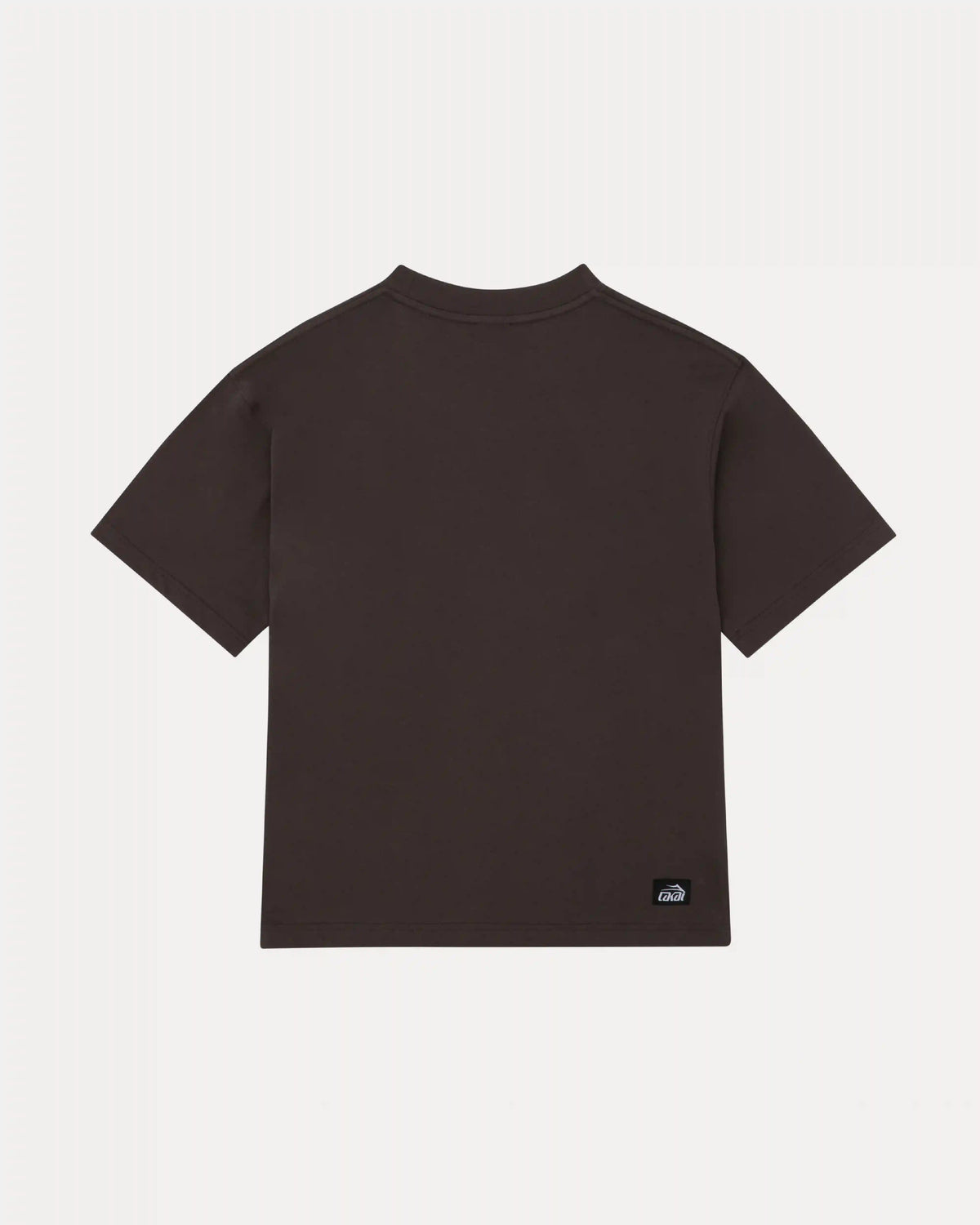 Oversized Signature Tee - Dark Brown