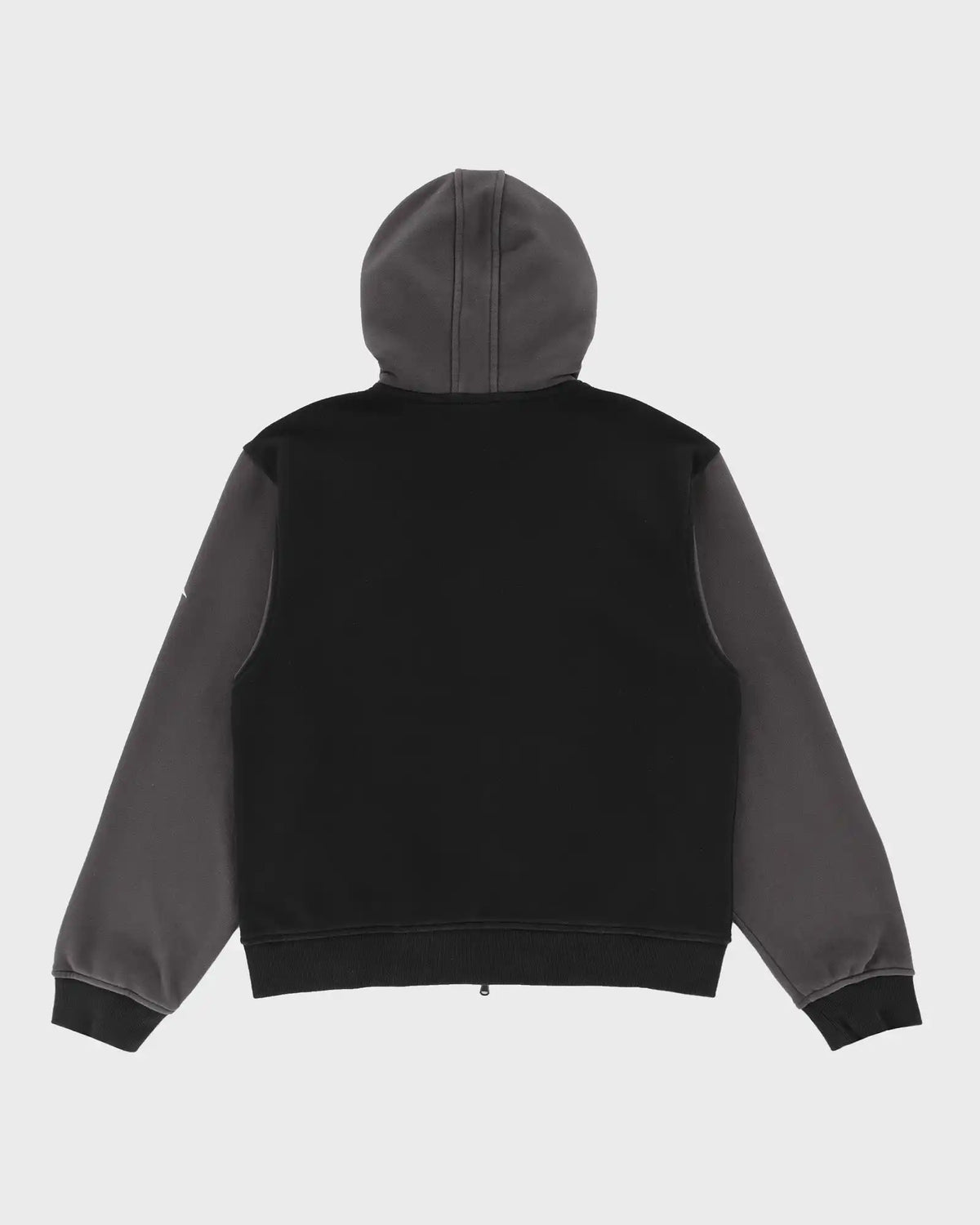 'Hello My Name Is' Zip Up Hoodie - Black