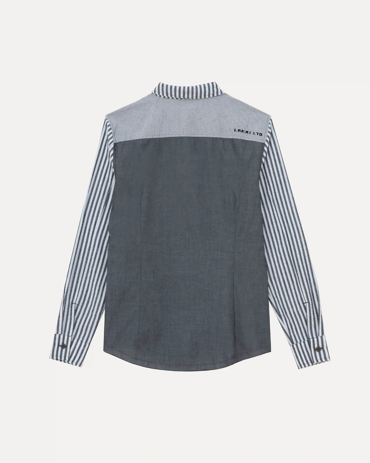Longsleeve Button Down - Mixed Greys
