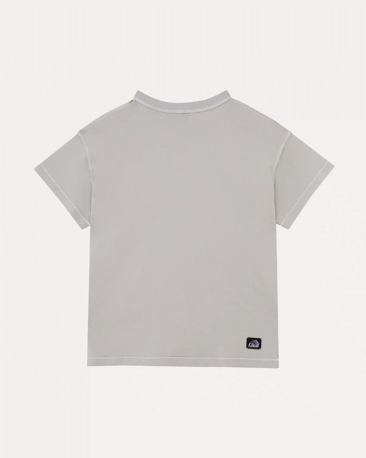 Inside Out Lounge Tee - Cool Grey