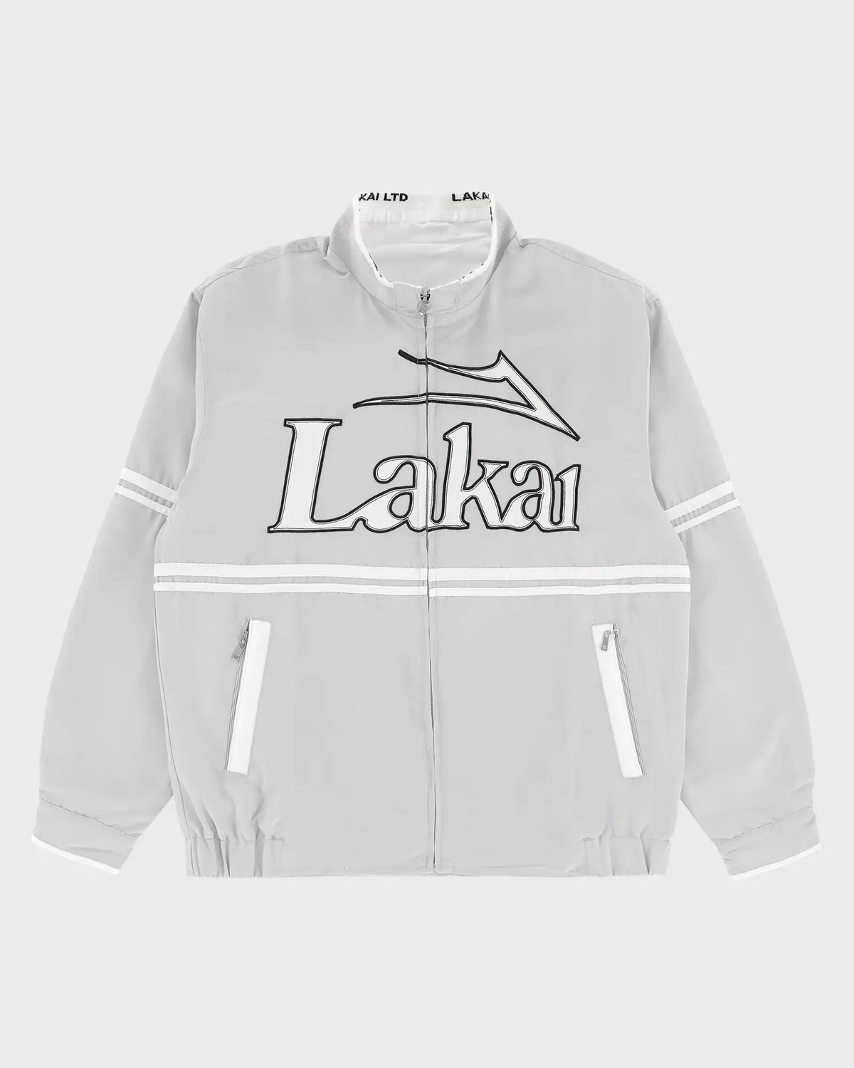 Reversible Track Jacket - Grey