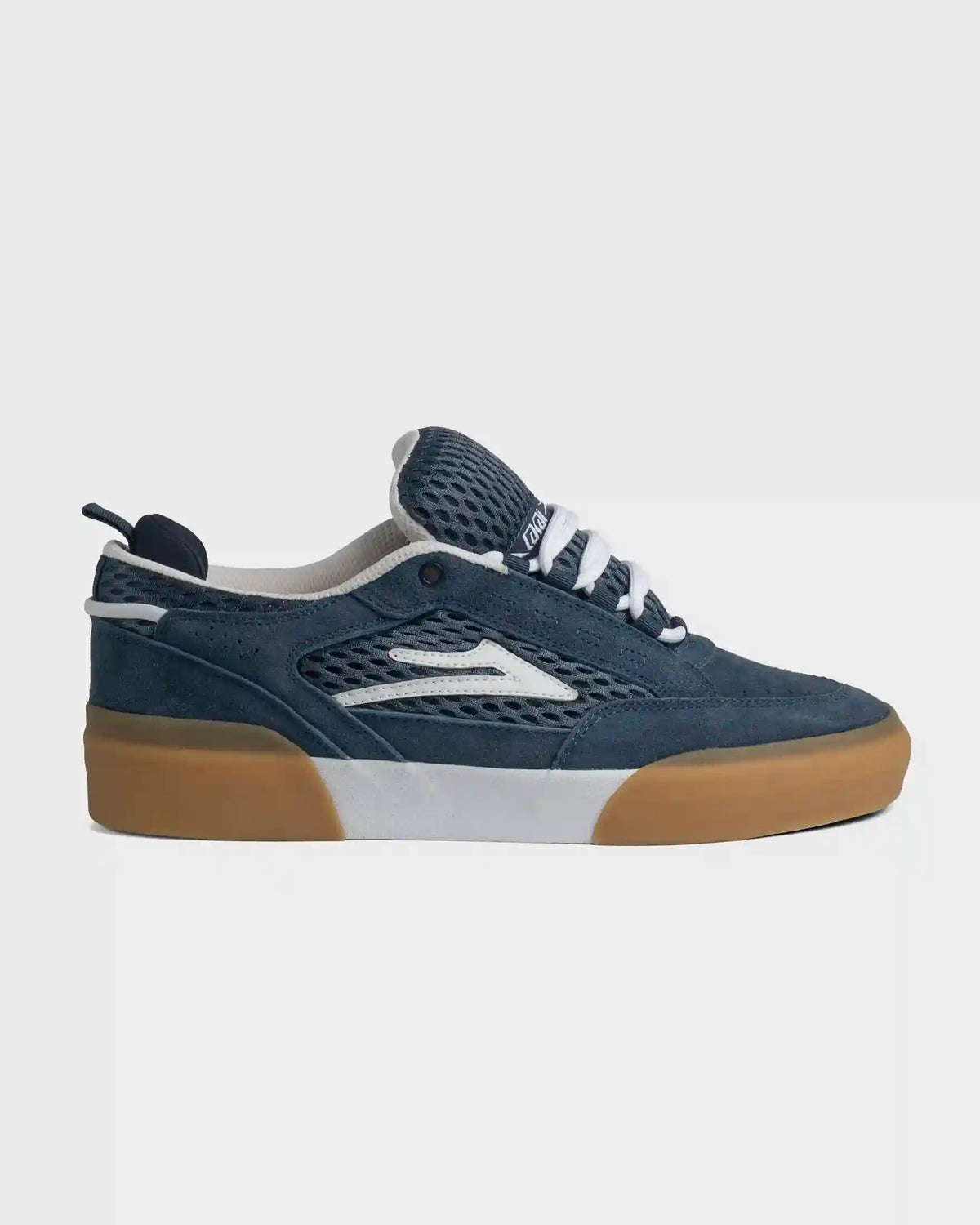Aran - Navy Suede White Gum