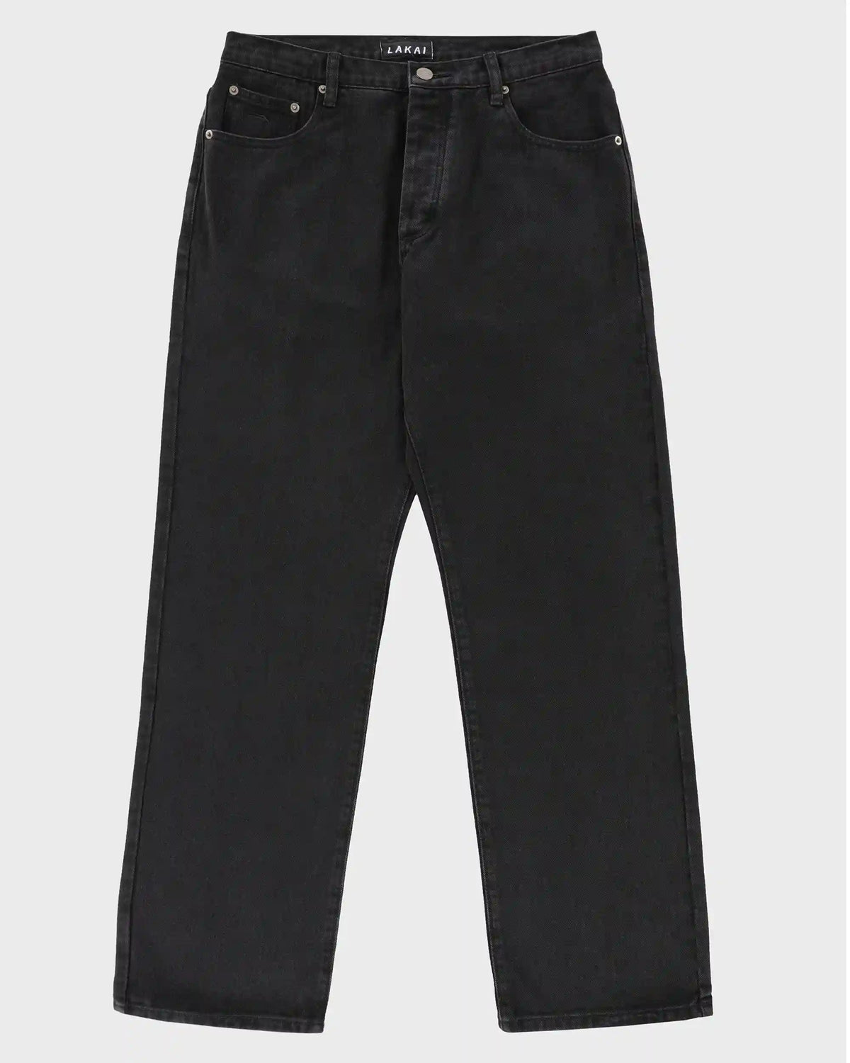 Straight Leg Denims - Black