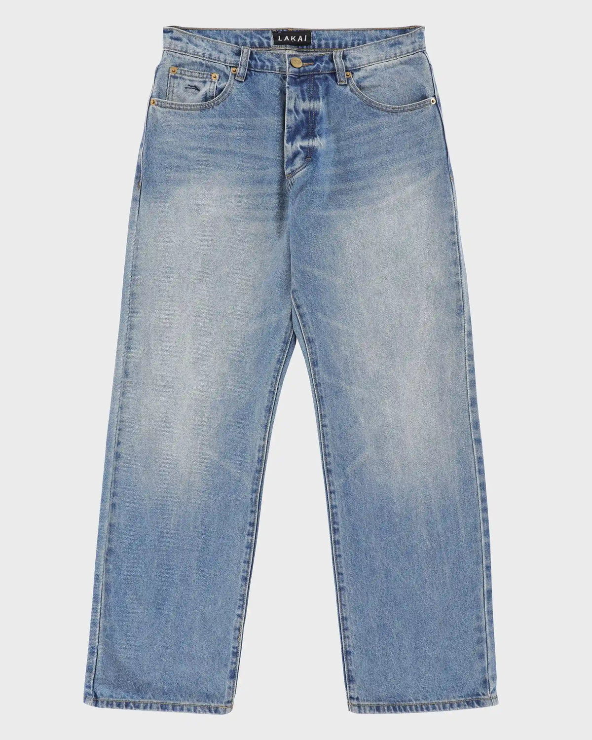 Straight Leg Denims - Blue