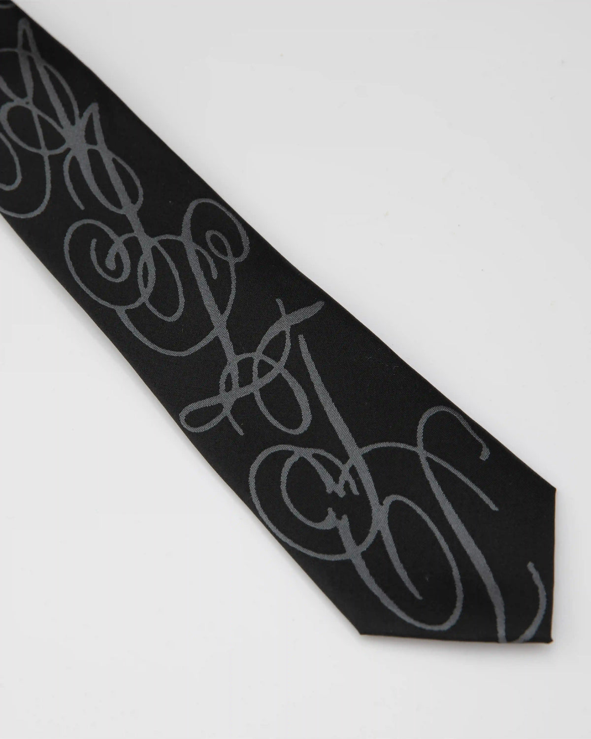 Jacquard Necktie - Black