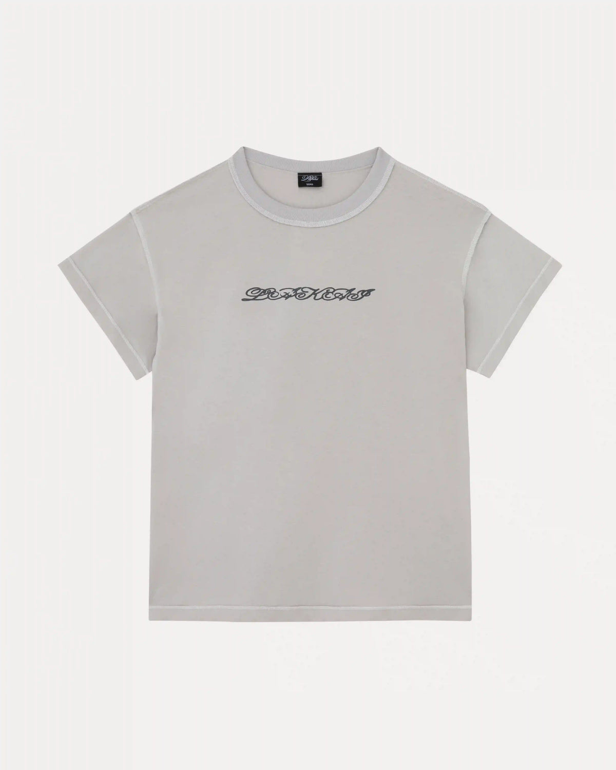 Inside Out Lounge Tee - Cool Grey