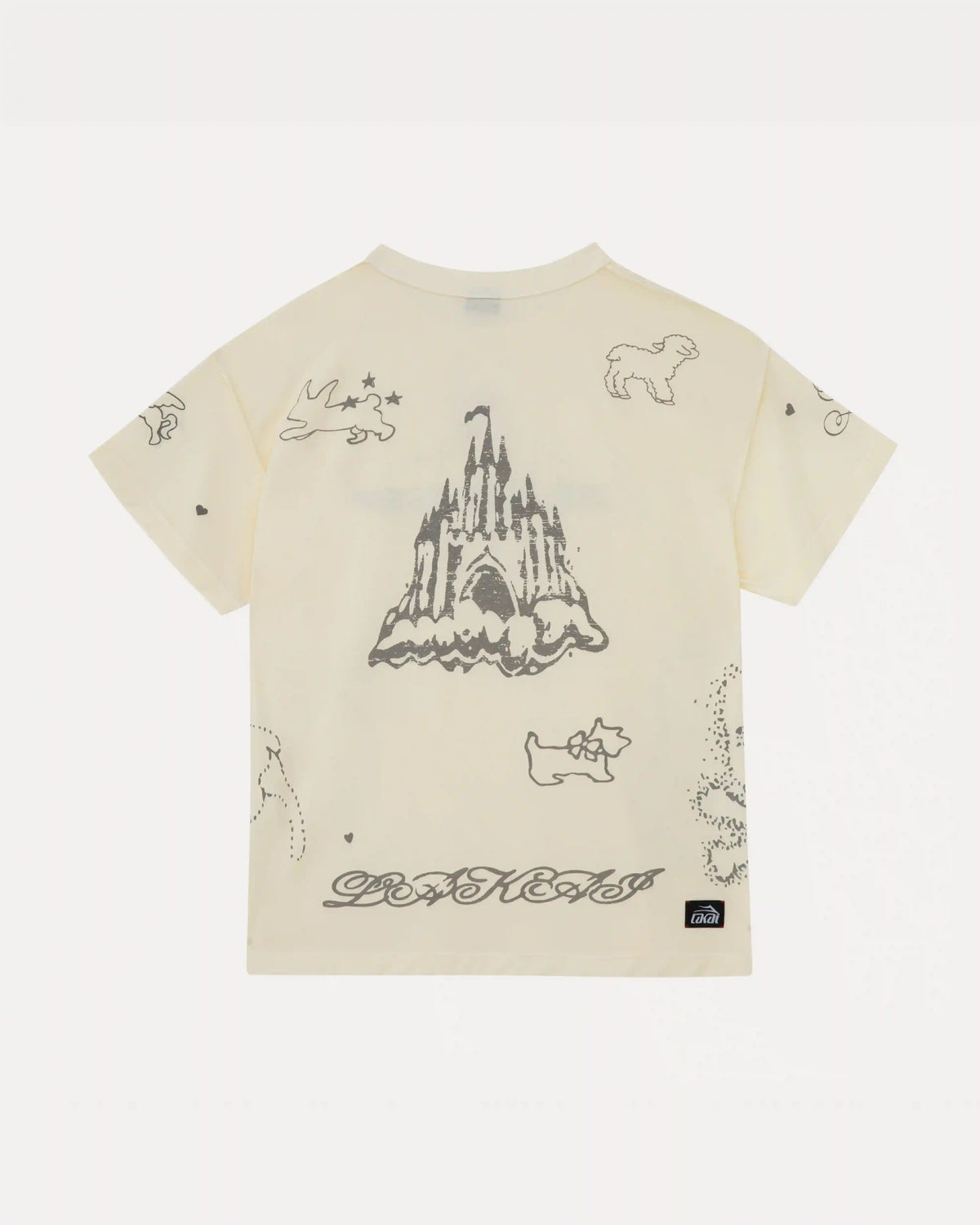 Inside Out Lounge Tee - Natural Slub