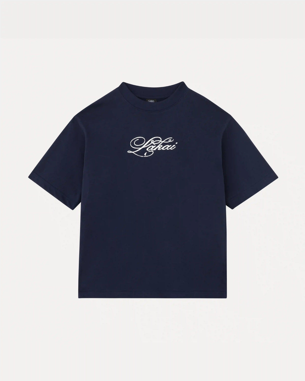 Oversized Signature Tee - Navy Blue