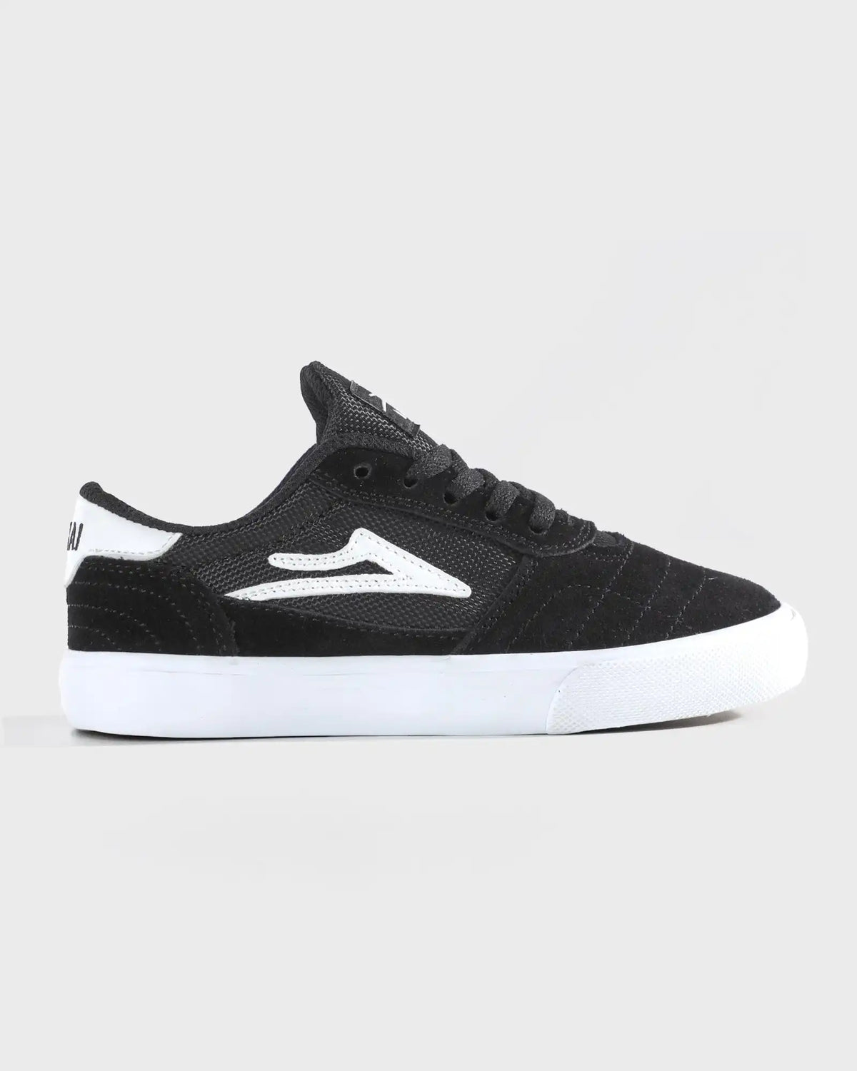 Cambridge Kids - Black/White Suede