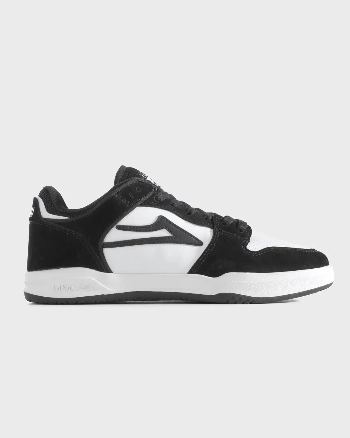 Telford Low - Black/White Leather